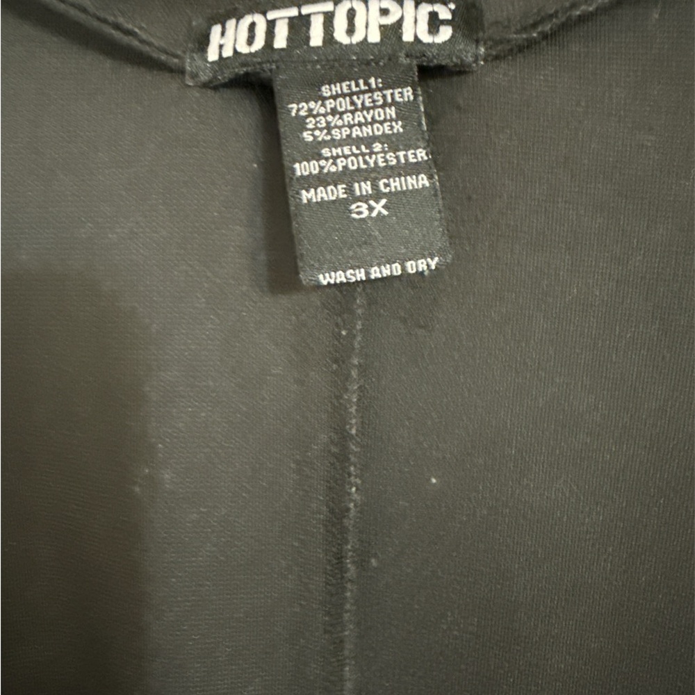 Hot Topic Black Ruffled Tunic - Picture 2 of 7
